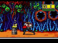 une photo d'Ã©cran de Comix Zone sur Sega Megadrive